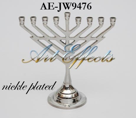 Manufacturers Exporters and Wholesale Suppliers of Handcrafted Brass Menorah Mumbai, Maharashtra